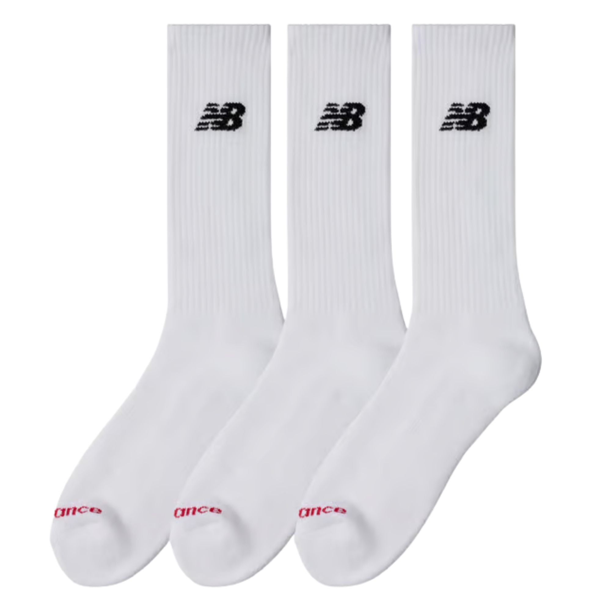 New Balance	Everyday Crew Socks 3 Pack - White