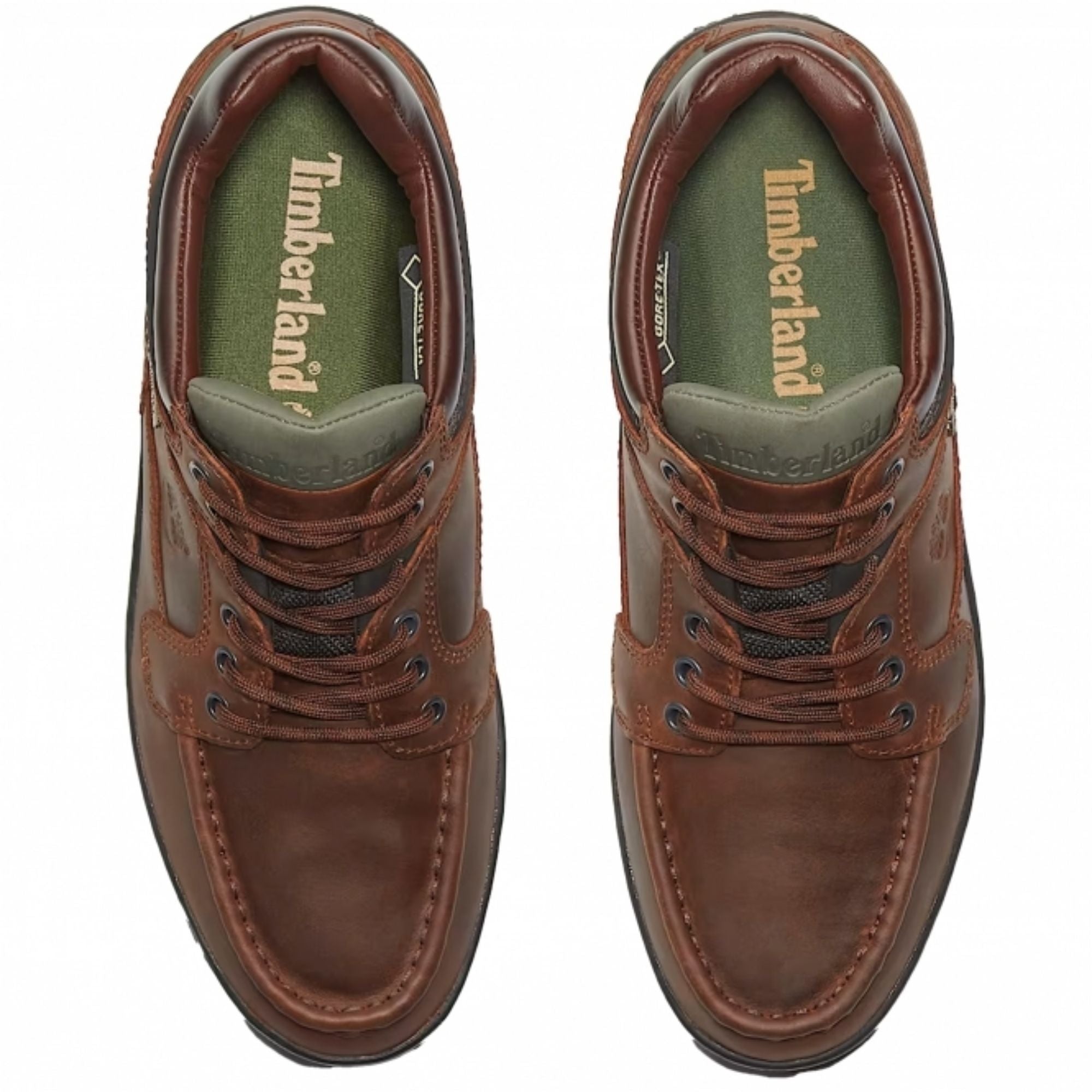 靴 Timberland Heritage LOW LACE moc toe gtx Timberland Heritage Low Lace-Up GTX Bootie Boots - Brown – Stuarts