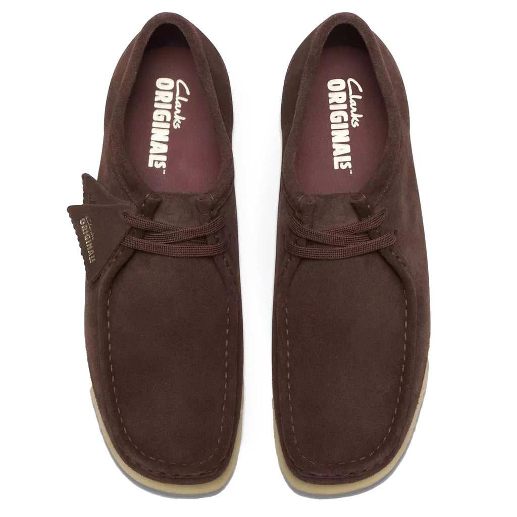 Clarks Originals Wallabee - Dark Brown Suede