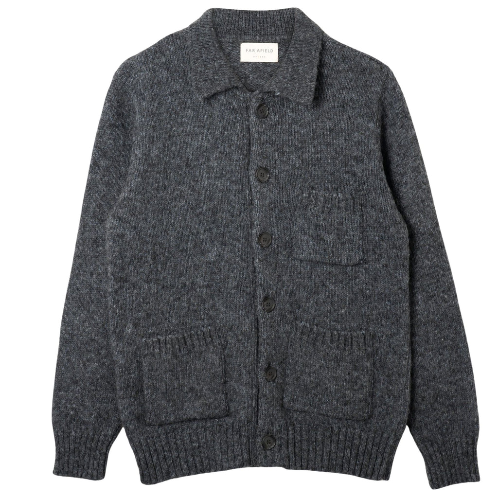 Far Afield Station Cardigan - Grey