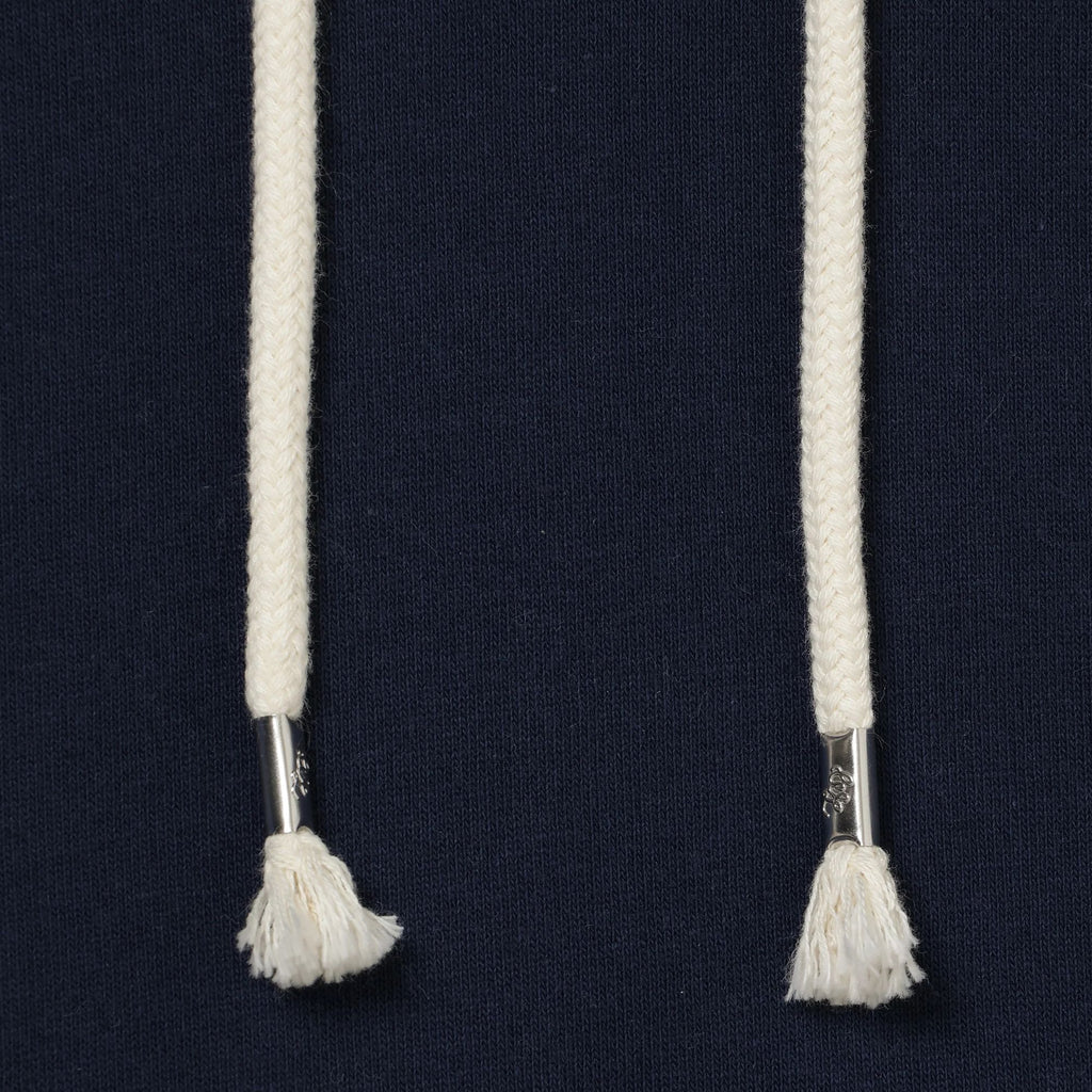 Wonder Looper Zip Hoodie Super Looper French Terry - Navy