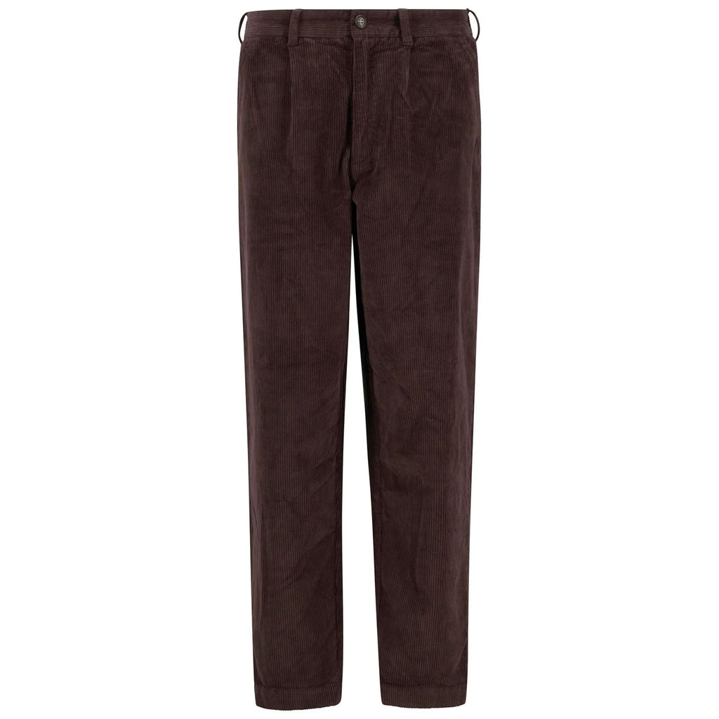 Barbour Stretch Cord Relaxed Fit Trousers - Dark Oak