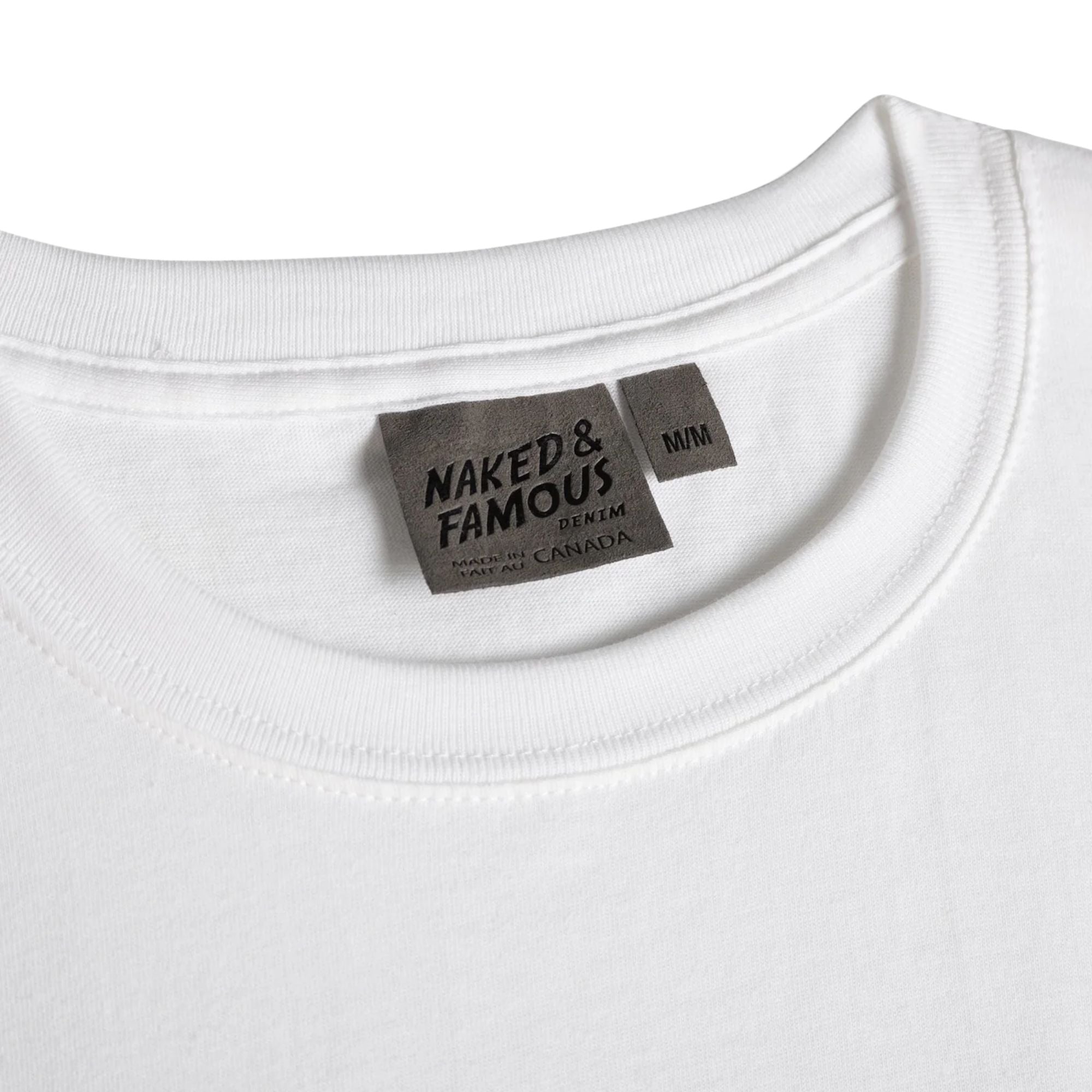 Circular Knit T-Shirt - White