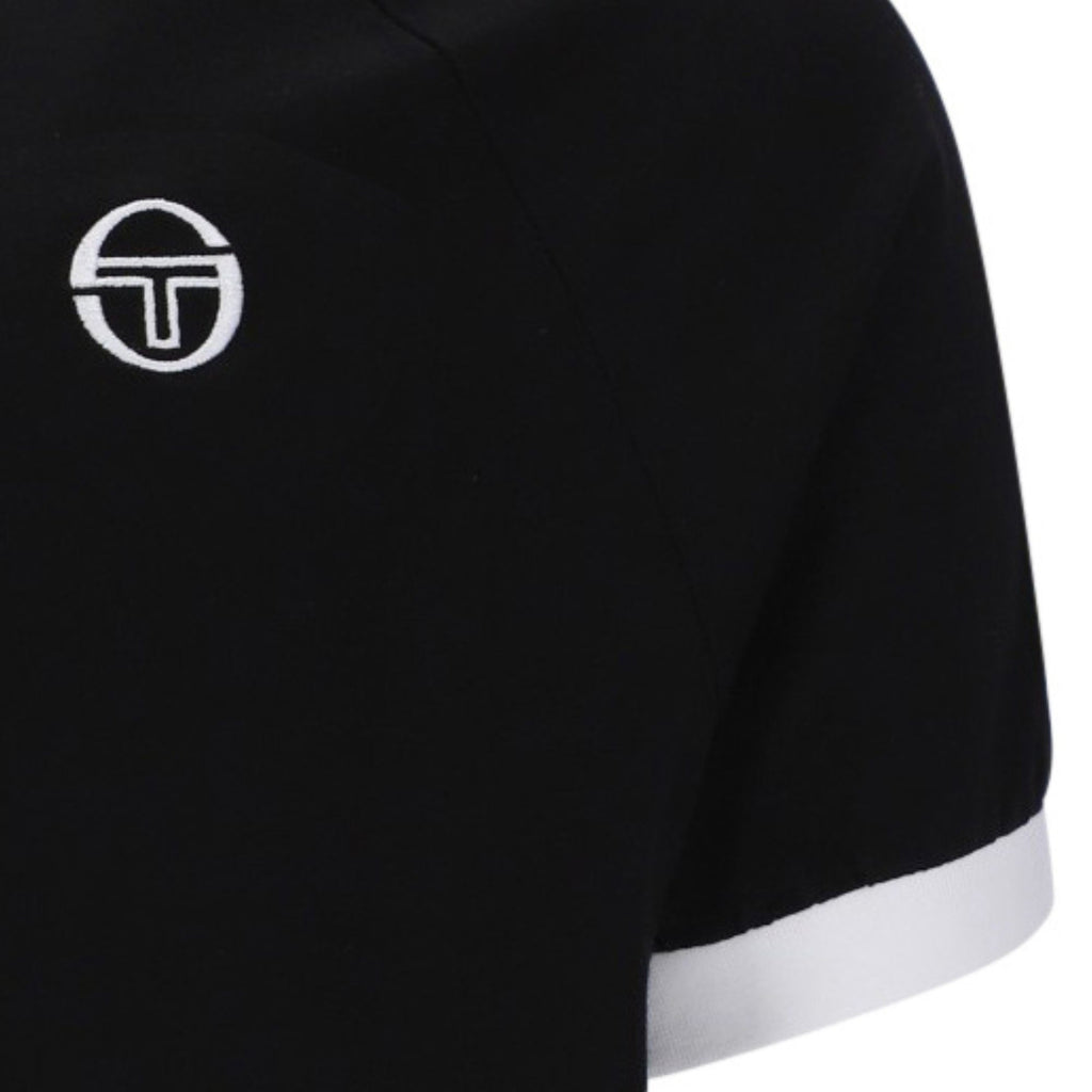 Sergio Tacchini Pino Ringer T-Shirt - Black/White