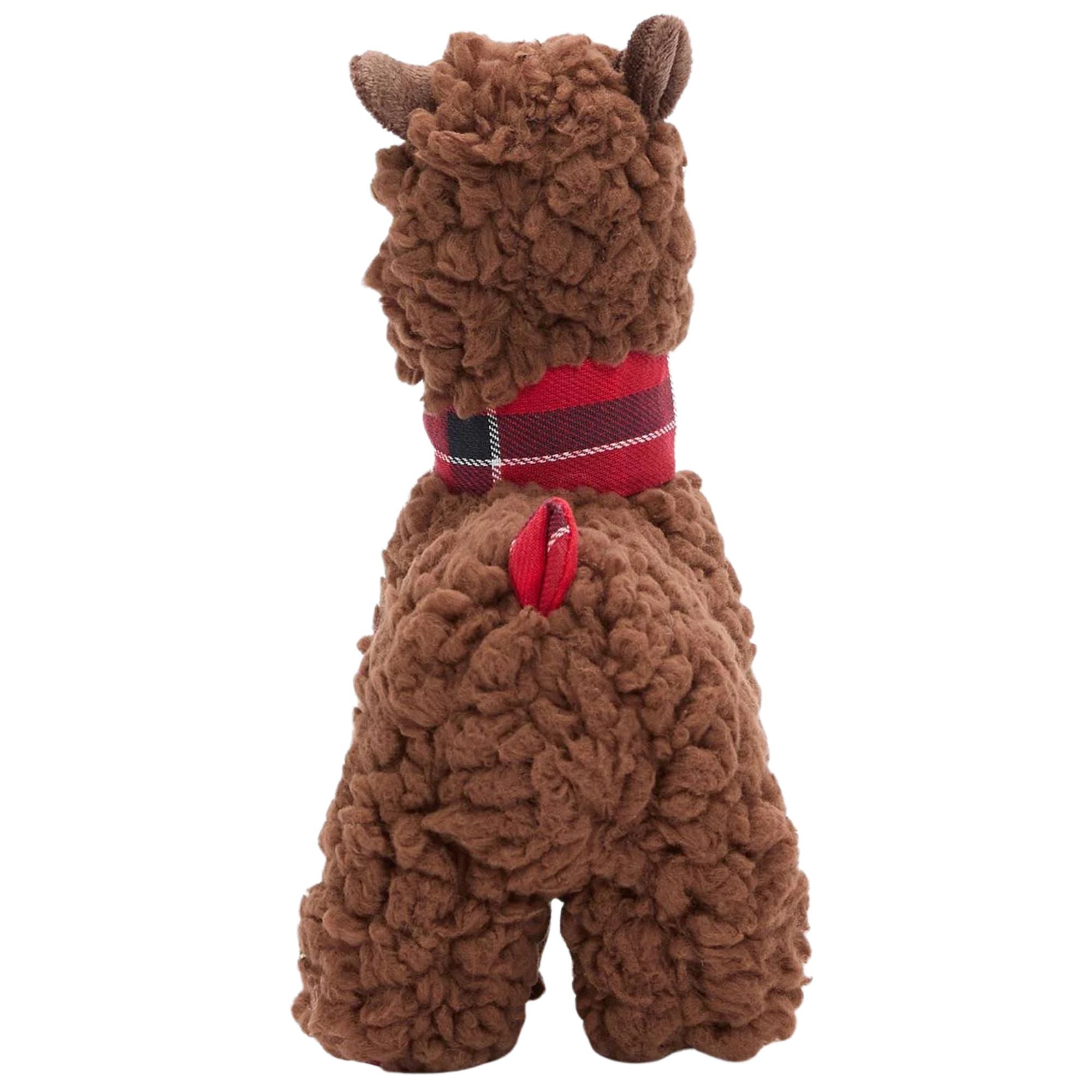 Barbour Llama Dog Toy - Brown