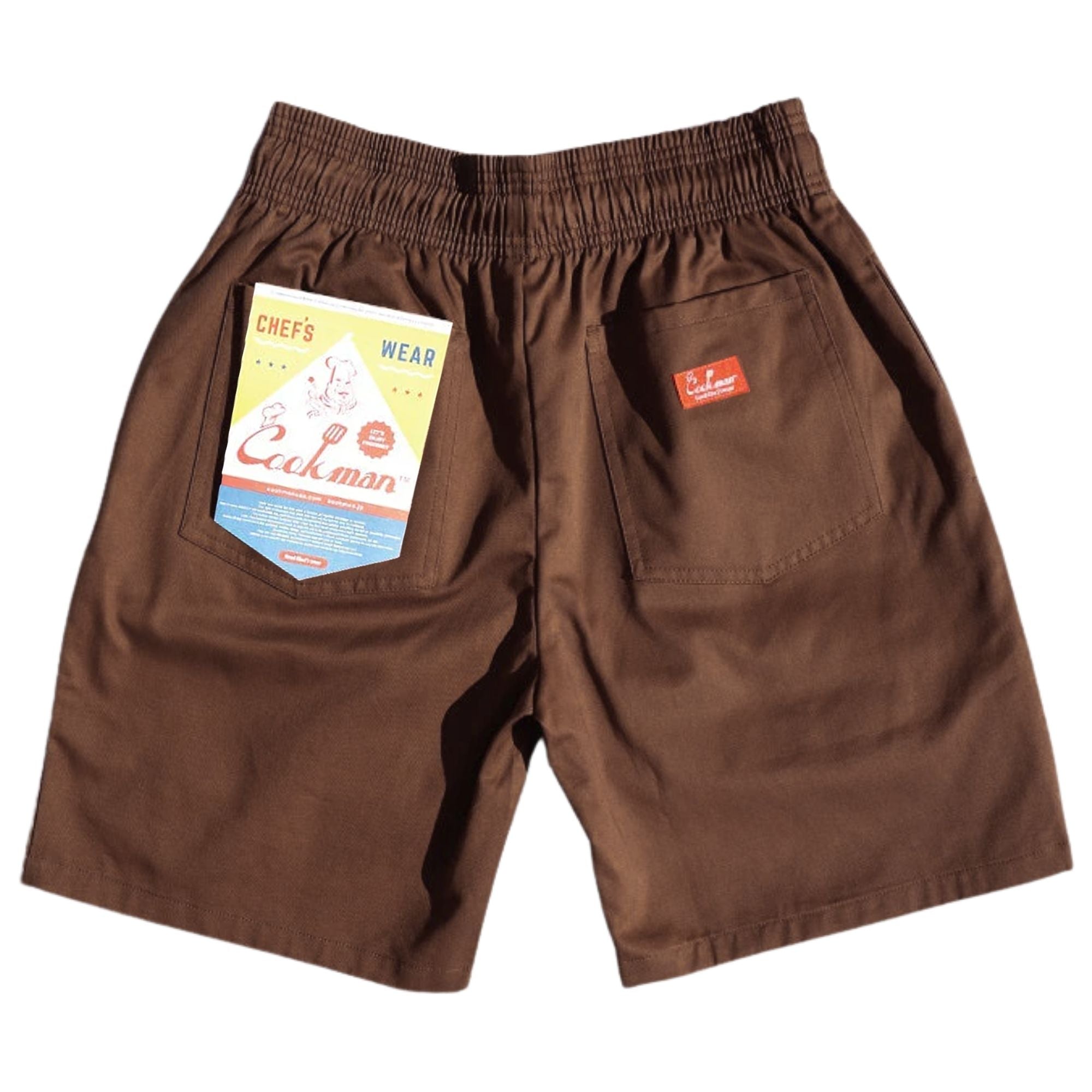 Cookman Chef Short Pants - Choc Brown