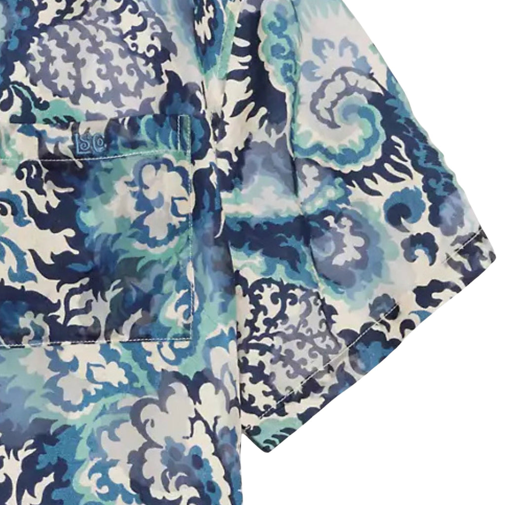 Levi's Blue Tab Short Sleeve Camp Shirt - Jacquard