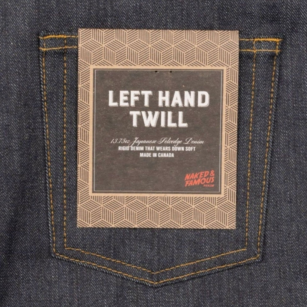 Naked and Famous Denim True Guy Left Hand Twill - Selvedge