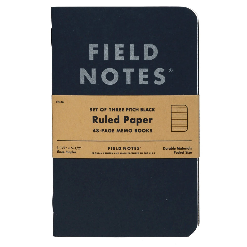 Field Notes 3 Pack original Kraft - Ruled