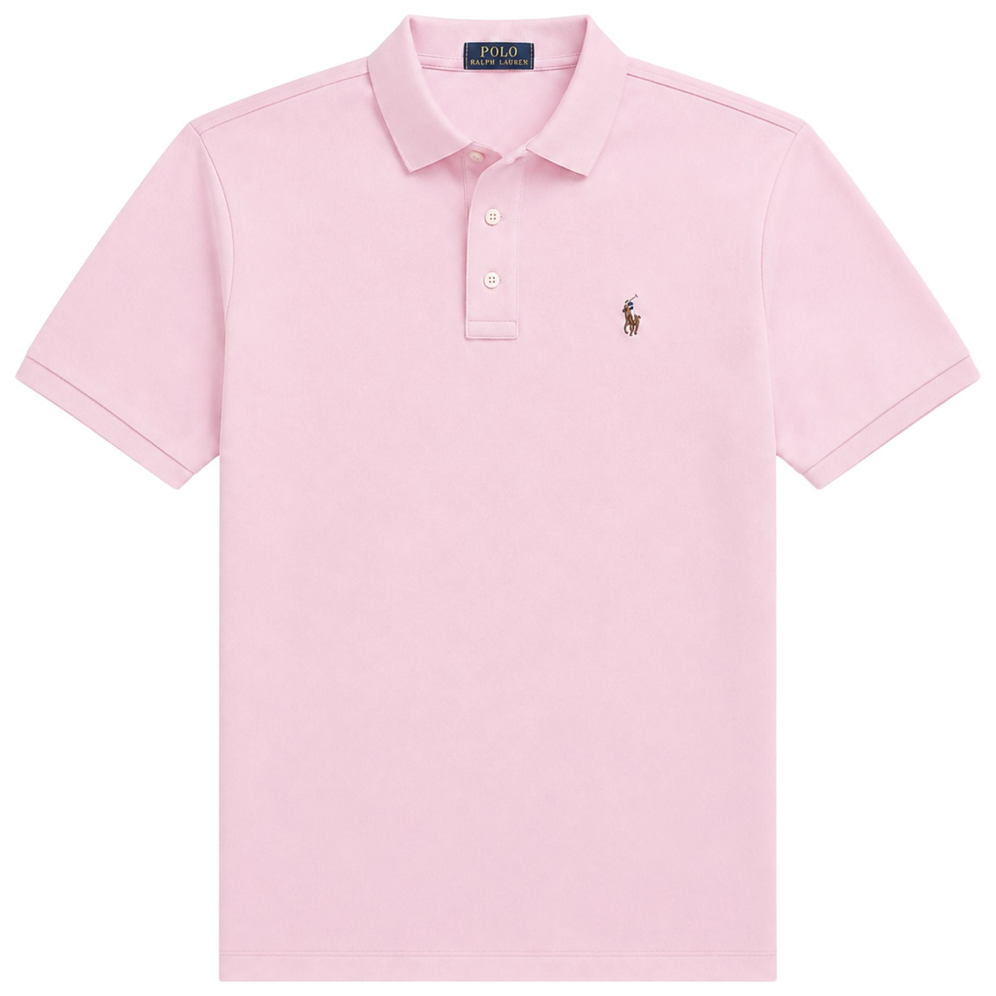 Polo Ralph Lauren Slim Fit Short Sleeve Polo Shirt - Pink 7107922