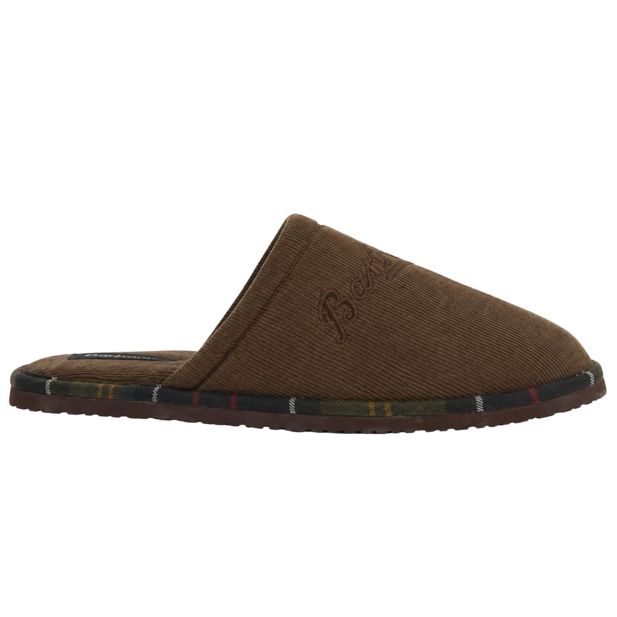 Barbour Everlee Slippers - Dark Brown