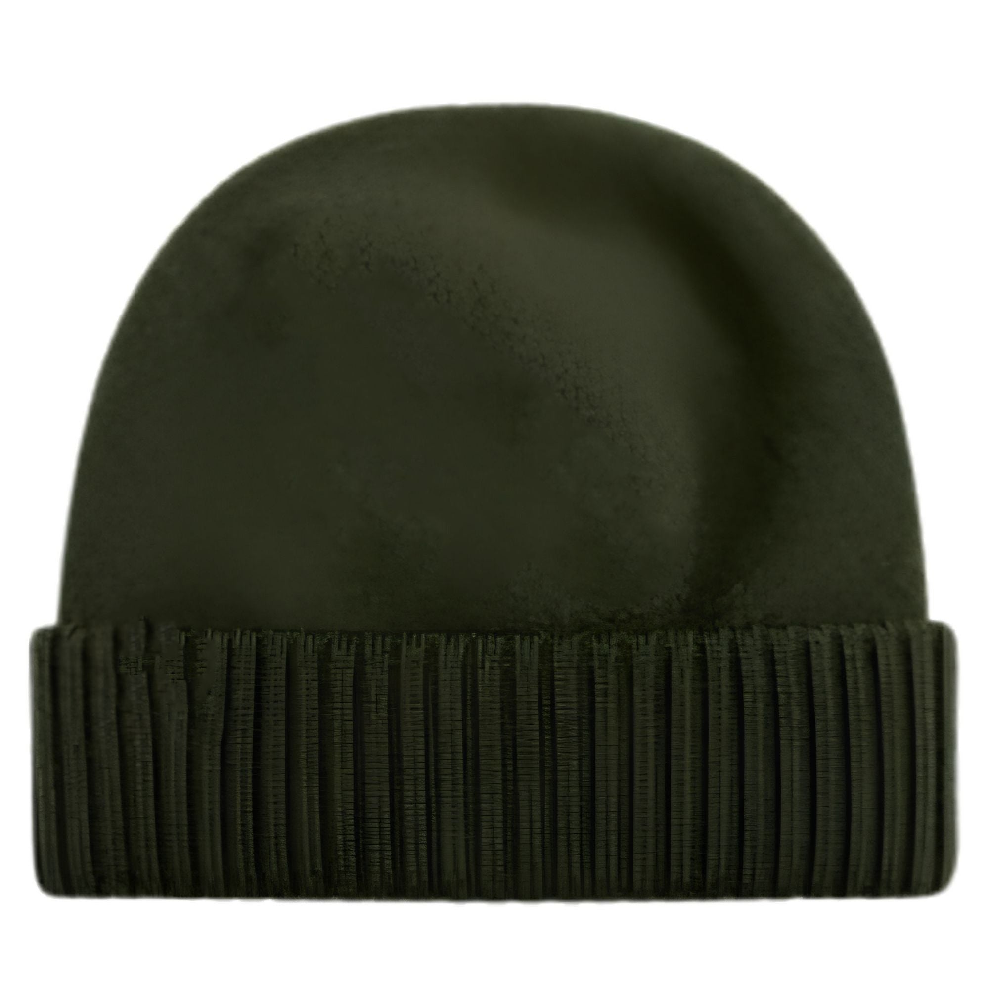 C.P Company Knit Cap Extrafine Merino Fleece - Ivy Green