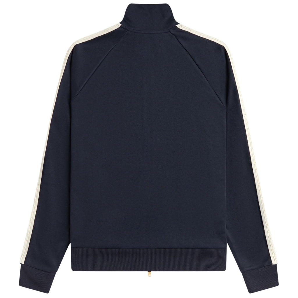 Fred Perry Cable Taped Track Jacket - Navy