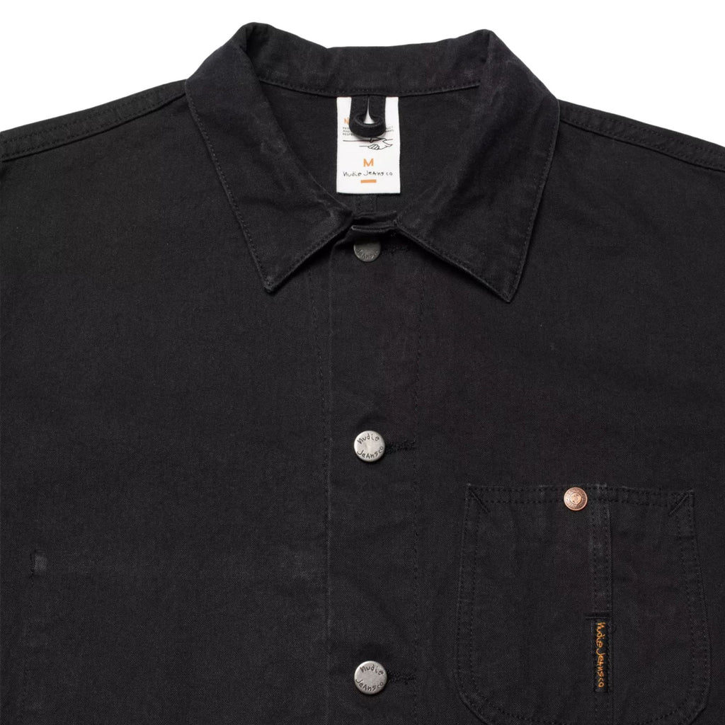 Nudie Jeans Howie Chore Jacket - Black